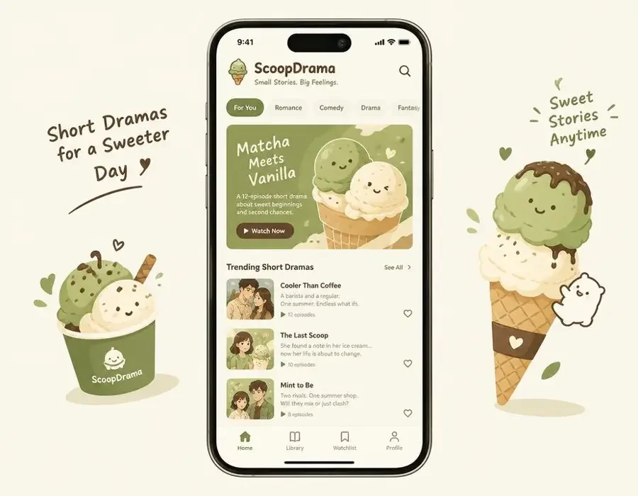 红果看剧 APP 界面展示
