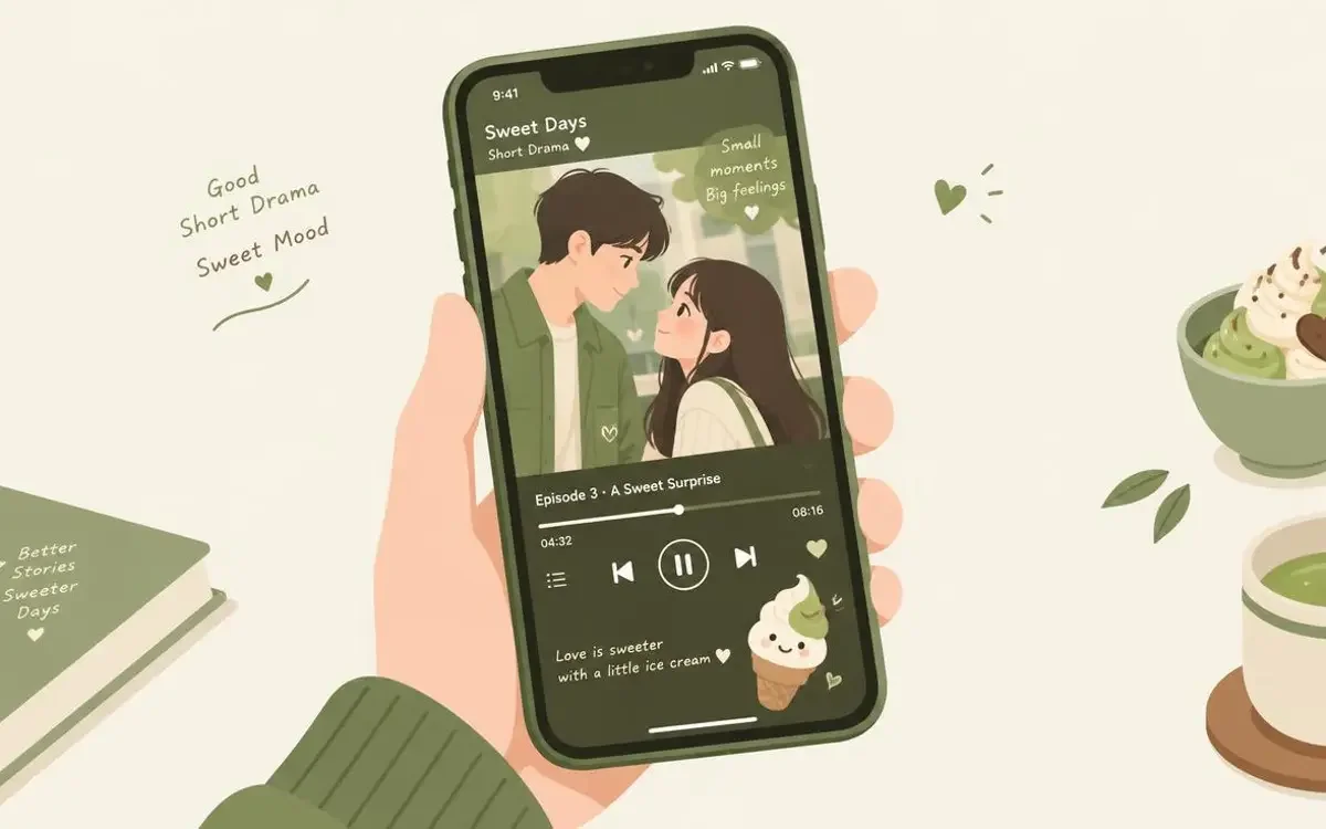 红果看剧 APP 手机端界面展示
